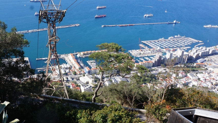 Seilbahn Gibraltar Affenfelsen
