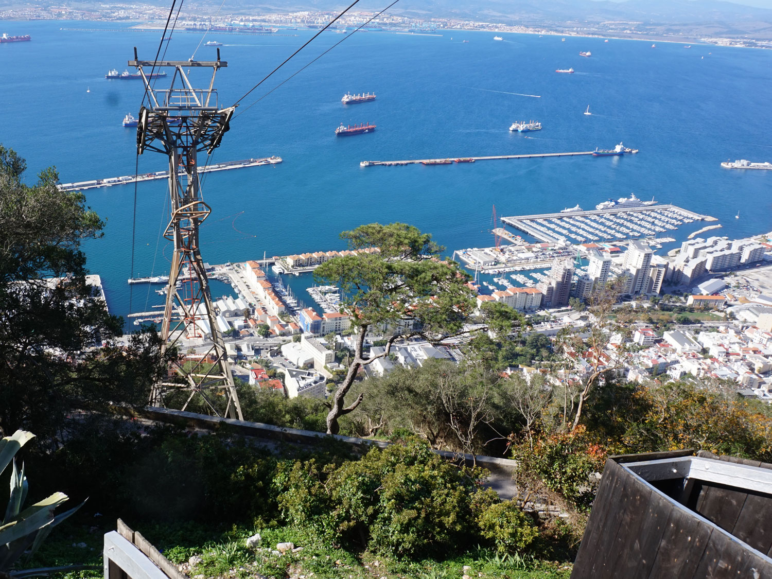 Seilbahn Gibraltar Affenfelsen