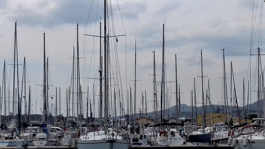 Yachthafen von Toulon Frankreich